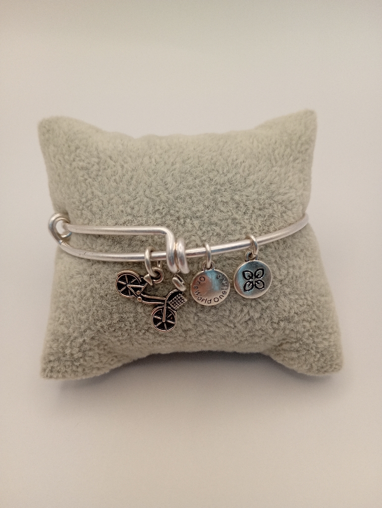 URBAN LEAVES ULUS005VS Bracelet Charm Silver Metal Bangle Vintage Silver Women - Image 3