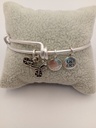 URBAN LEAVES ULUS005VS Bracelet Charm Silver Metal Bangle Vintage Silver Women - Image 4
