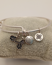 URBAN LEAVES ULUS005VS Bracelet Charm Silver Metal Bangle Vintage Silver Women - Image 5