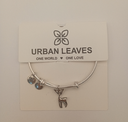Urban Leaves ULNA004VS Bracelet Charm Silver Metal Bangle Vintage Silver Women - Image 1