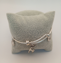 Urban Leaves ULNA004VS Bracelet Charm Silver Metal Bangle Vintage Silver Women - Image 5