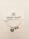 URBAN LEAVES ULSY005VS Bracelet Charm Silver Metal Bangle Vintage Silver Women - Image 2