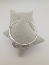 URBAN LEAVES ULSY005VS Bracelet Charm Silver Metal Bangle Vintage Silver Women - Image 5