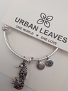 Urban Leaves ULOC002VS Bracelet Bangle Silver Metal Bangle Vintage Silver Unisex - Image 3
