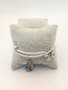 Urban Leaves ULOC002VS Bracelet Bangle Silver Metal Bangle Vintage Silver Unisex - Image 4