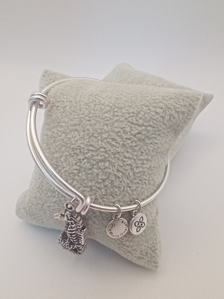 Urban Leaves ULOC002VS Bracelet Bangle Silver Metal Bangle Vintage Silver Unisex - Image 5
