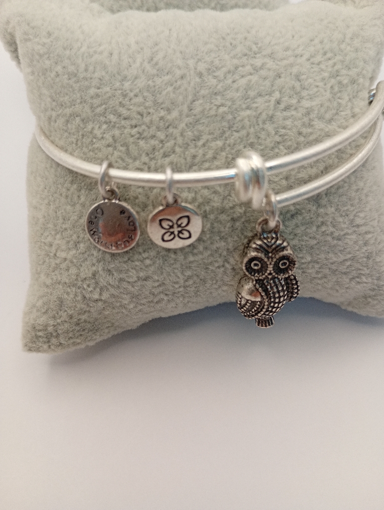 Urban Leaves ULNA001VS Bracelet Bangle Silver Metal Bangle Vintage Silver Women - Image 2