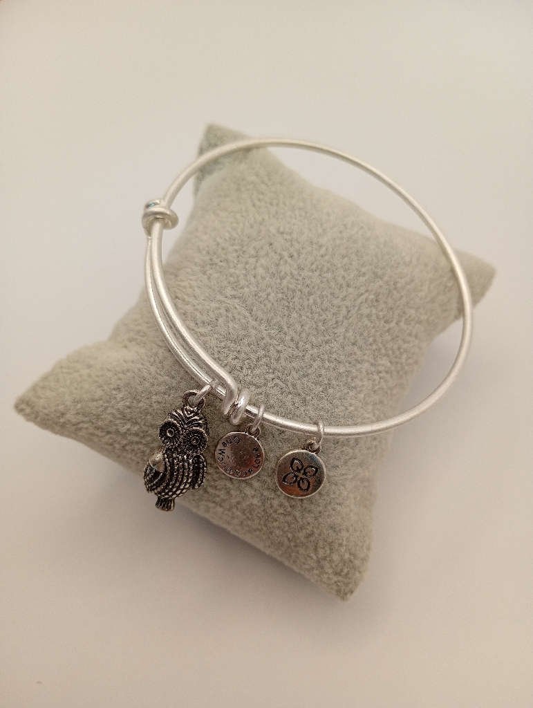 Urban Leaves ULNA001VS Bracelet Bangle Silver Metal Bangle Vintage Silver Women - Image 3
