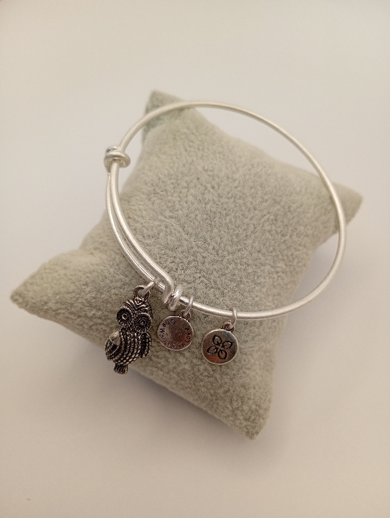Urban Leaves ULNA001VS Bracelet Bangle Silver Metal Bangle Vintage Silver Women - Image 3