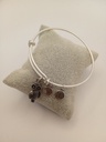 Urban Leaves ULNA001VS Bracelet Bangle Silver Metal Bangle Vintage Silver Women - Image 3