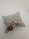 Urban Leaves ULIN018VG Bracelet Charm Gold Metal Bangle Vintage Gold Unisex - Image 1