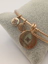 Urban Leaves ULIN018VG Bracelet Charm Gold Metal Bangle Vintage Gold Unisex - Image 3