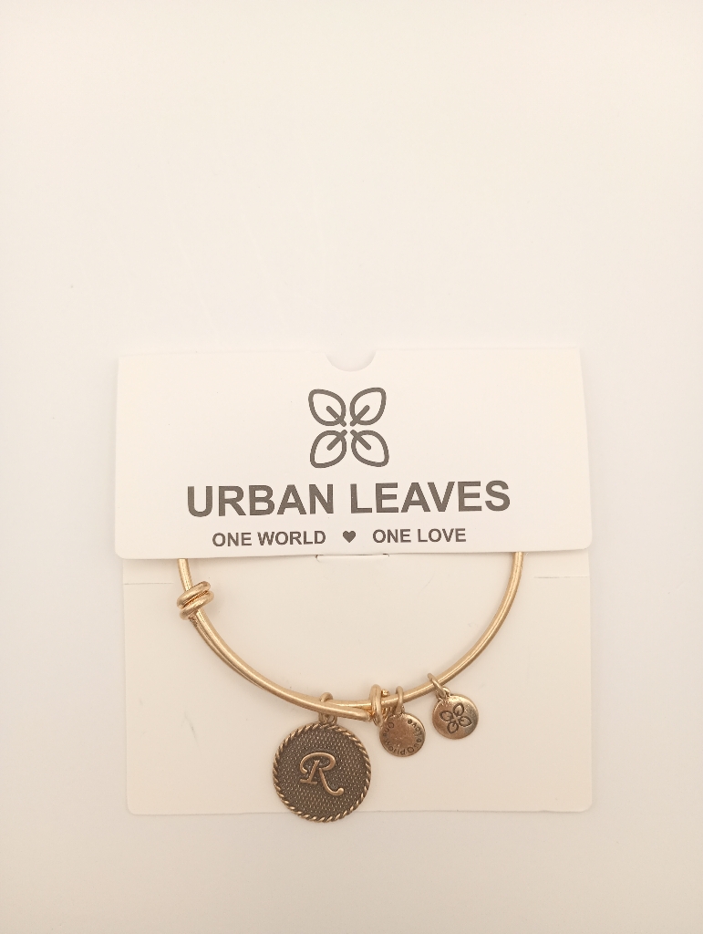 Urban Leaves ULIN018VG Bracelet Charm Gold Metal Bangle Vintage Gold Unisex - Image 5