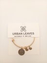 Urban Leaves ULIN018VG Bracelet Charm Gold Metal Bangle Vintage Gold Unisex - Image 5