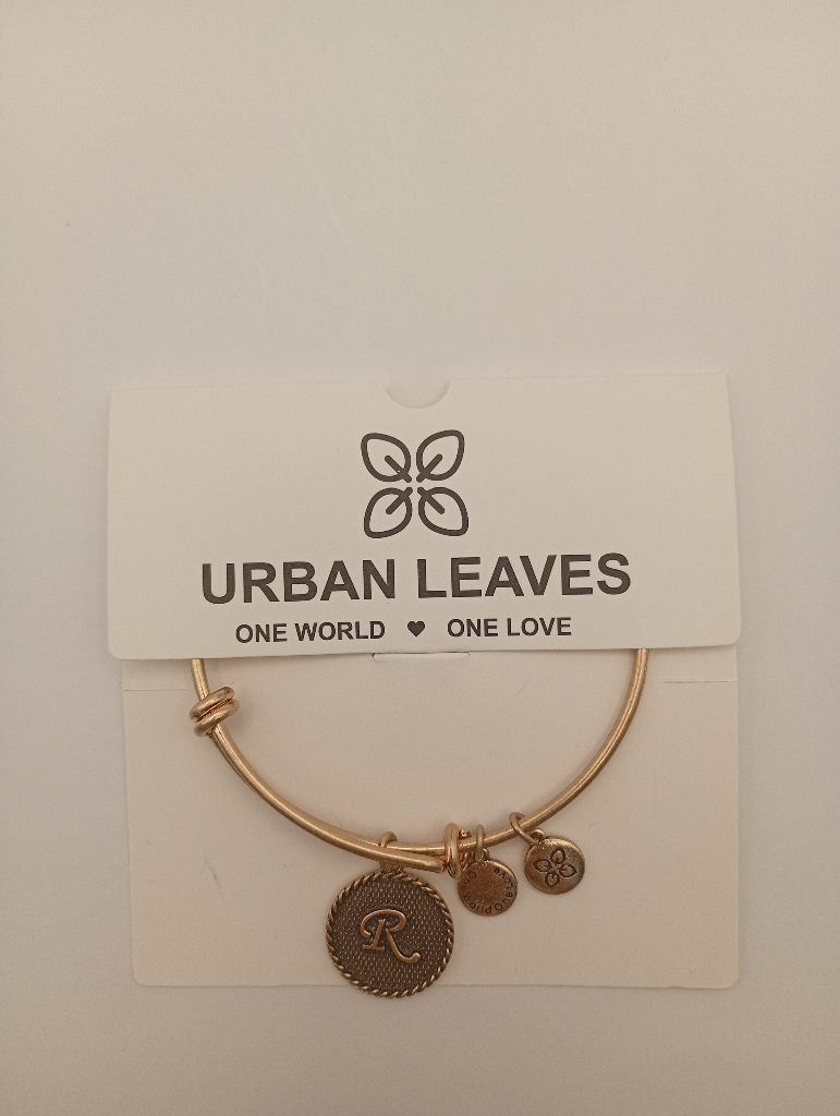 Urban Leaves ULIN018VG Bracelet Charm Gold Metal Bangle Vintage Gold Unisex - Image 6