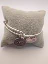 URBAN LEAVES ULIN006VS Bracelet Charm Silver Metal Bangle Vintage Silver Unisex - Image 4