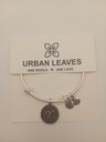 URBAN LEAVES ULIN025VS Bracelet Charm Letter Y Silver Metal Bangle Silver Unisex - Image 5
