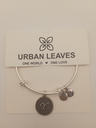 URBAN LEAVES ULIN025VS Bracelet Charm Letter Y Silver Metal Bangle Silver Unisex - Image 5