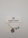 Urban Leaves ULBE004VS Bracelet Bangle Silver Metal Bangle OM Charm Vintage Silver Unisex - Image 2