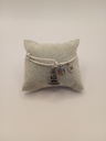 Urban Leaves ULBE003VS Bracelet Bangle Silver Metal Bangle Buddha Silver-tone Unisex - Image 3