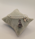 Urban Leaves ULBE003VS Bracelet Bangle Silver Metal Bangle Buddha Silver-tone Unisex - Image 5