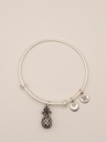 Urban Leaves ULFR001VS Bracelet Charm, Bangle Silver Metal Bangle Pineapple Vintage Silver Women - Image 2
