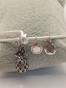 Urban Leaves ULFR001VS Bracelet Charm, Bangle Silver Metal Bangle Pineapple Vintage Silver Women - Image 4