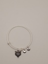 Urban Leaves ULNA002VS Bracelet Charm, Bangle Silver Metal Bangle Pandamask Vintage Silver Unisex - Image 2