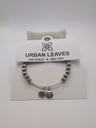 Urban Leaves ULBD002VS Bracelet Bangle Silver Metal Bangle Bohemian Beads Silver Women - Image 2
