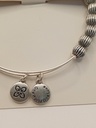 Urban Leaves ULBD002VS Bracelet Bangle Silver Metal Bangle Bohemian Beads Silver Women - Image 3