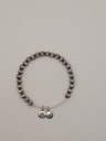 Urban Leaves ULBD002VS Bracelet Bangle Silver Metal Bangle Bohemian Beads Silver Women - Image 4