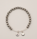 Urban Leaves ULBD002VS Bracelet Bangle Silver Metal Bangle Bohemian Beads Silver Women - Image 5