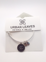 Urban Leaves ULIN005VS Bracelet Charm Bangle Silver Metal Bangle Letter E Vintage Silver Women - Image 1