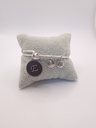 Urban Leaves ULIN005VS Bracelet Charm Bangle Silver Metal Bangle Letter E Vintage Silver Women - Image 3