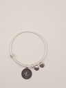 Urban Leaves ULIN005VS Bracelet Charm Bangle Silver Metal Bangle Letter E Vintage Silver Women - Image 6