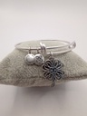 Urban Leaves ULSY003VS Bracelet Bangle Silver Metal Bangle Magic Flower Vintage Silver Women - Image 2