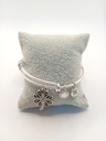 Urban Leaves ULSY003VS Bracelet Bangle Silver Metal Bangle Magic Flower Vintage Silver Women - Image 3