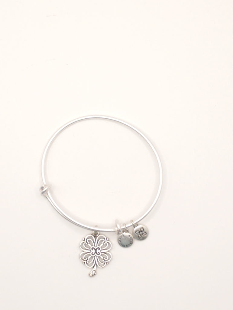 Urban Leaves ULSY003VS Bracelet Bangle Silver Metal Bangle Magic Flower Vintage Silver Women - Image 5