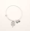 Urban Leaves ULSY003VS Bracelet Bangle Silver Metal Bangle Magic Flower Vintage Silver Women - Image 5