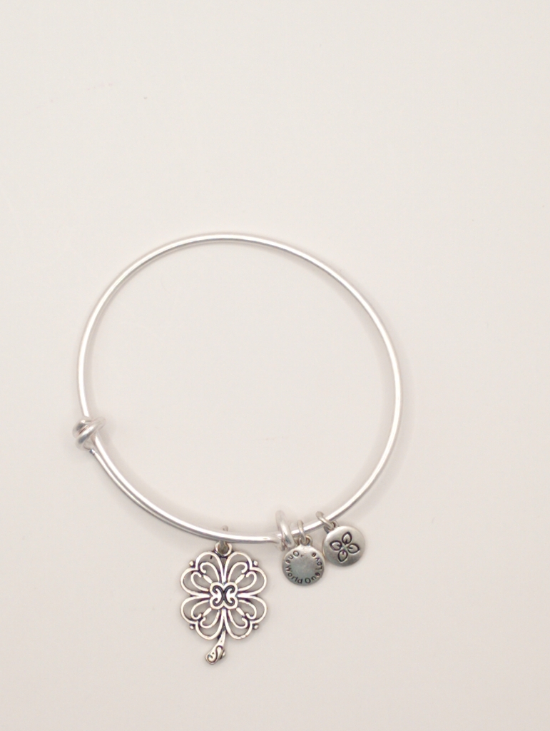Urban Leaves ULSY003VS Bracelet Bangle Silver Metal Bangle Magic Flower Vintage Silver Women - Image 6