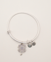 Urban Leaves ULSY003VS Bracelet Bangle Silver Metal Bangle Magic Flower Vintage Silver Women - Image 6