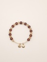 Urban Leaves ULBD001VG Bracelet Bangle Gold Metal Bangle Purple Pearls Vintage Gold Women - Image 5