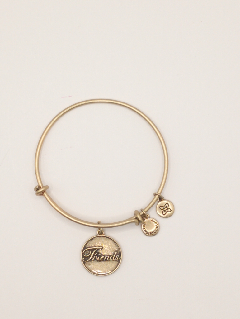 Urban Leaves ULUS009VG Bracelet Charm Bangle Gold Metal Bangle Friends Gold Tone Unisex - Image 2