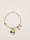 Urban Leaves ULUS009VG Bracelet Charm Bangle Gold Metal Bangle Friends Gold Tone Unisex - Image 2