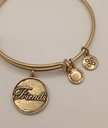 Urban Leaves ULUS009VG Bracelet Charm Bangle Gold Metal Bangle Friends Gold Tone Unisex - Image 3