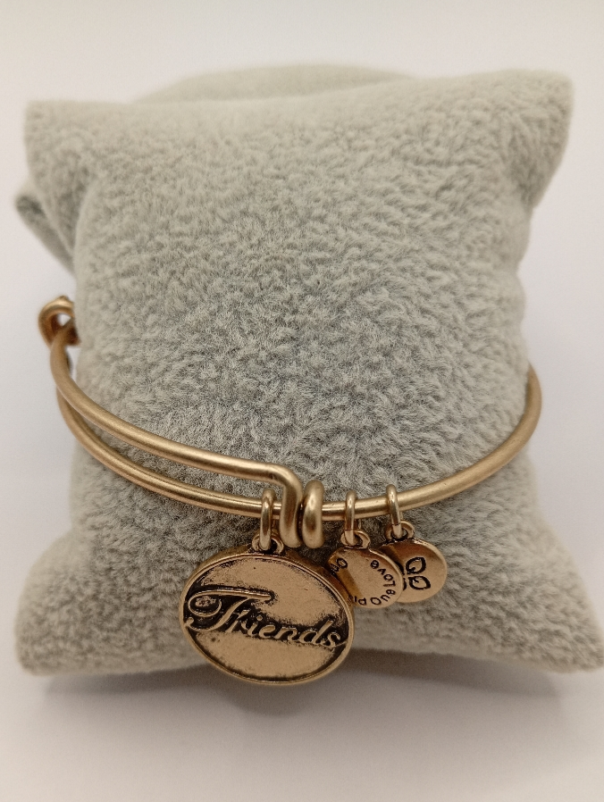 Urban Leaves ULUS009VG Bracelet Charm Bangle Gold Metal Bangle Friends Gold Tone Unisex - Image 4