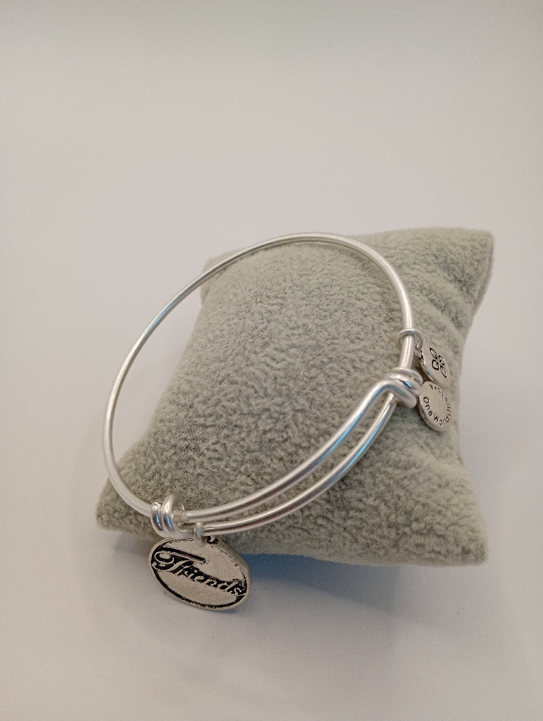 Urban Leaves ULUS009VS Bracelet Charm Silver Metal Bangle Friends Vintage Silver Women - Image 6