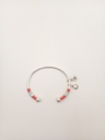 URBAN LEAVES ULBO003VS Bracelet Charm Silver Metal, Fabric Bangle Gypsy Silver Women - Image 2