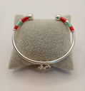 URBAN LEAVES ULBO003VS Bracelet Charm Silver Metal, Fabric Bangle Gypsy Silver Women - Image 3