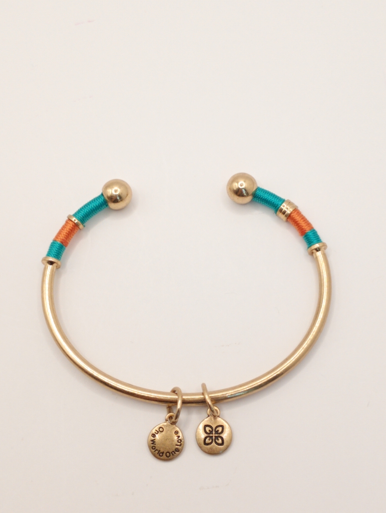 Urban Leaves ULBO004VG Bracelet Bangle Gold Metal Bangle Gypsy Orange Vintage Gold Unisex - Image 2